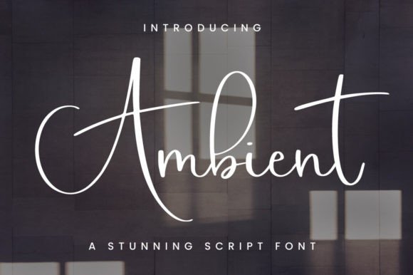 Ambient: The Handwritten Font That Feels Authentically Personal