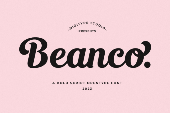 Beanco: A Stylish Script Font for Modern Designers
