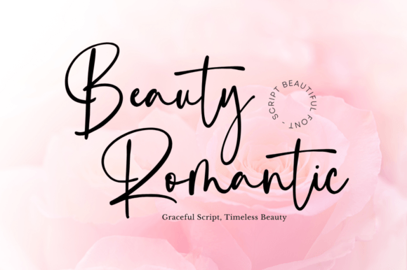 Beauty Romantic: Where Nature Meets Typography