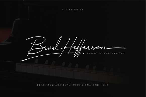 Brad Hefferson: The Stylish Script Font for Elegant Designs