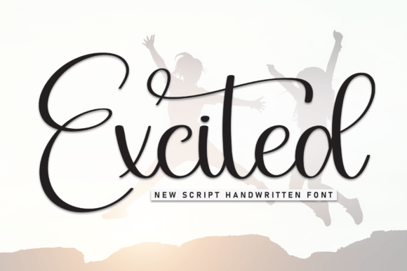 Excited Font: An Elegant Script for Your Creative Projects