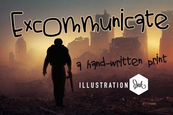 Excommunicate: The Modern Brush Script with an Edge