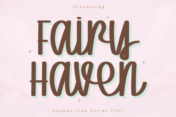 Fairy Haven: A Handwritten Script Font for Creative Clarity