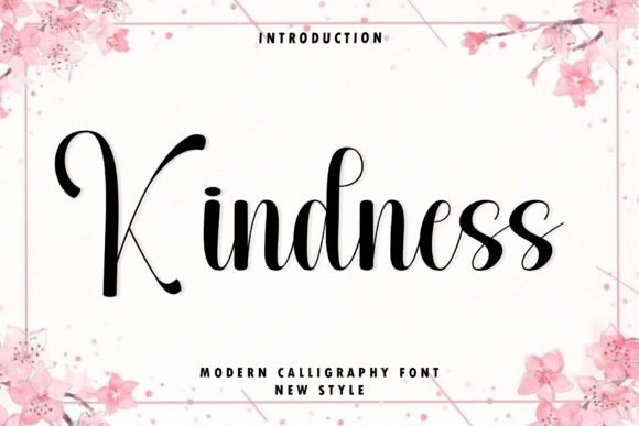 Kindness: The Elegant Script Font for Modern Branding