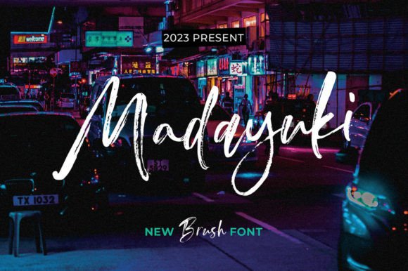 Madayuki: The Script Font That Balances Elegance and Impact