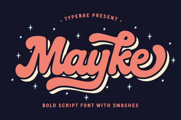 Mayke Regular: A Playful Script for Bold Branding