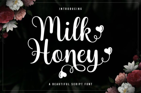 Milk Honey: The Modern Script Font for Elegant Design