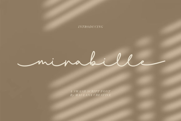 Mirabille: A Sweet, Flowing Script for Elegant Designs