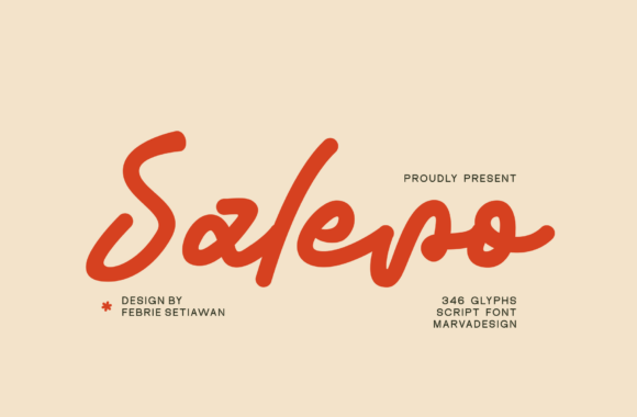 Salero: The Artistic Handwritten Font with Uncommon Character
