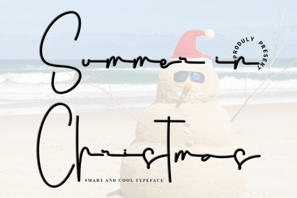 Summer in Christmas: A Font for Every Season