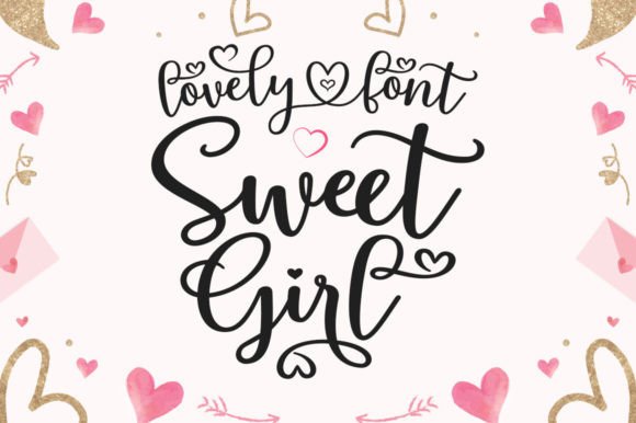 Sweet Girl Font: Modern Calligraphy for Branding & Design