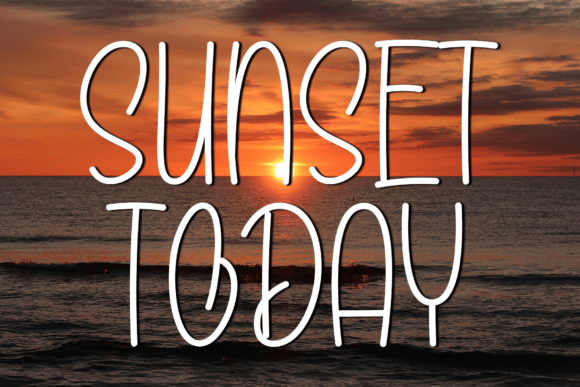 The Modern Calligraphy: Understanding Sunset Today