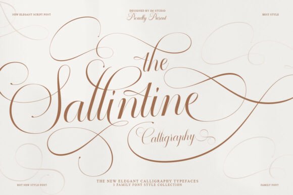 The Sallintine: Where Copperplate Grace Meets Modern Luxury